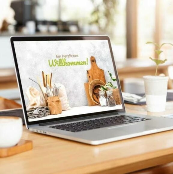 Website und Webdesign aus Vorarlberg mit dig. Mockup von M2 Agentur